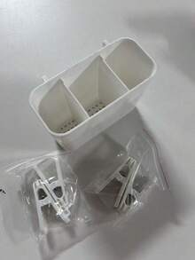 1/2/3/4/10/15/20/25/30件家用洞洞板收納架，免鑽孔壁掛式展示架，多功能臥室宿舍廚房浴室牆面收納洞洞板，可自定義組合，（升級材質）改良品質檢驗並增加厚度，多方面提升（整體尺寸請參考圖片與實品照片），實拍壁掛展示為多件組裝效果（請參考產品參考照片） - 彩色 - 查看 72