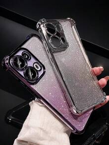 MewTrek Luxury Electroplated Phone Case, Summer New Fashion Silicone Shockproof Protective Soft Shell, Compatible With Iphone, Galaxy, Honor Reno, Unisex, 2026 - Silver - View 8