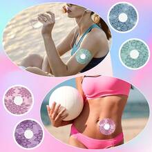 1 Set - 2/9 Waterproof Sensor Cover, Suitable For Libre 2 Adhesive Patch, Breathable Mandala Floral Pre-Cut Cover Sticker, Continuous Protection For Glucose Monitoring - View 5