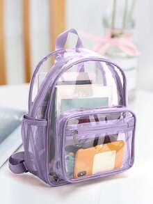 Outdoor Backpack Waterproof Bag, Compression Bag - Mauve Purple - View 2