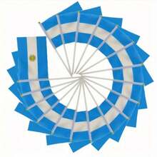 Argentina Flag Argentina Mini Chain Flag World Mini Flag Suitable For Party Events, Classroom, Conference Room, Sports Events, Garden, Festival, Grand Opening, Bar, Sports Club, Celebration - Multicolor - View 7