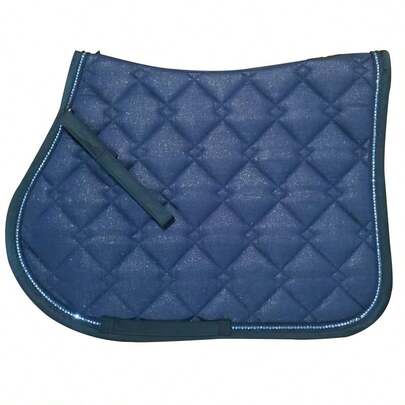 TGW RIDING Saddle Pad High Gloss Chain Jewel Combines Exceptional Durability With Luxurious Design, Making It An Ideal Choice For Discerning Riders. Featuring A Resilient Outer Material Paired With A Cool-Dry Underside.