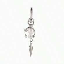 Y2K Spiky Studded Pearl Ball Earrings For Women, Stainless Steel Punk Pointed Pendant Earrings, Gothic Style Jewelry - Pearl Earrings - View 4
