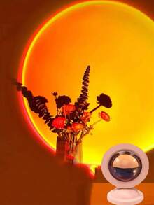 1pc 16-Color Sunset Projection Lamp With Remote Control And USB Powered - 4 Mode Settings, Suitable For Photography, Selfie, Party, Home Decor - Great Gift For Women, Girls, Wedding, Halloween, Christmas, Birthday Gift - Multi-color light - View 15