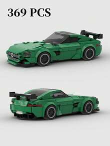 MIKEMENG 369/307/330/307/368/382 PCS Classic MOC Building Blocks Racing Car Set, Adult DIY Assemble Car Toy Model, Suitable For Collection, City Tech Champion Cup Series, Perfect As Birthday, Halloween, Christmas Gift For Boyfriend, Husband - Model - View 1