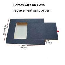 2pcs Pet Scratching Board, Reusable Nail Grooming Board, Includes 1 Pre-Applied Sandpaper + 1 Replacement Sheet, Suitable For Cats And Small Dogs - View 7