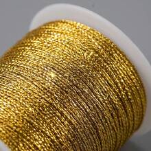 DIY金屬珠,適用於製作髮夾、珠寶編織、造型、花卉金屬線纏繞、線藝手工 - 珠寶線 - 查看 8