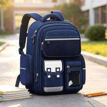 Ransel Penyangga Punggung Ergonomis Baru 2026, Ransel Kapasitas Besar Klasik Modis Minimalis Serbaguna, Ransel Kartun Lucu, Cocok Untuk Liburan, Sekolah, Sebagai Hadiah Untuk Keluarga Dan Teman - MultiWarna - View 2