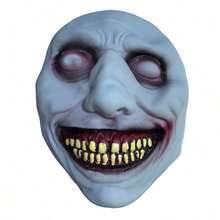 1pc Halloween Zombie Mask Set - Scary Clown & Demon Double-Sided Design, Suitable For Cosplay/Haunted House Party - Multicolor - View 8