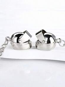Mini Motorcycle Helmet Metal Keychain Creative Motorcycle Pendant Backpack Charm For Men And Women Cycling Enthusiasts Personalized Small Gift - A - View 9