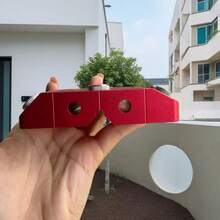 دليل حفر متعدد الزوايا لأعمال النجارة، أداة DIY للحفر بزوايا 30°/45°/90° والحفر العمودي - A - مشاهدة 5