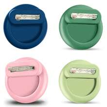4pcs Protective Case For AirTag, Hidden Pin Item Tracker Holder For Clothes, Bags, Shoes And Pet Collars - Multicolor - View 9