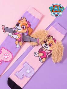 1 Pair Paw Patrol 3D Ear Socks, Creative 3D Wing Kids Socks, Christmas Gift Socks - Multicolor - View 5