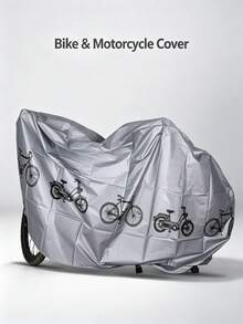 Portable Foldable Bicycle Storage Tent, 210D Silver Coated Oxford Fabric, Large Space Outdoor Shelter, With Rear Window Design, Lightweight Quick Setup, Suitable For Bicycles, Patios, Gardens, Backyards - Multiple Styles - View 9