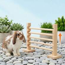 1pc Adjustable Pet Jump Pole, For Rabbits And Small Pets, Interactive Toy, Pet Exercise And Enrichment Activity - View 4