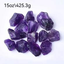 Amethyst Raw Stone Natural Material, Large Quantity Rough Quartz Rocks, Suitable For Polishing, Tumbling, Cutting - Ideal For Home Decor, DIY Crystal Raw Stones, Aquarium Fish Tank Filler, Holiday Gifts - Purple - View 9