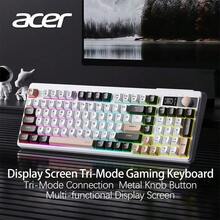 Acer OKW 222 Multi-Functional Keyboard, Tri-Mode Switching, Real-Time Battery Monitoring, Compact Silent Structure, High-Performance For Office And Gaming, Multi-System Compatibility, Black - View 10