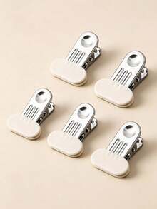 1/5/10pcs Plastic Beach Towel Clips, Strong Spring Wind Resistant Clothespins, Multi-Purpose Clothes Clips For Towels, Blankets, Quilts, Socks, Fix Towels On Beach Chairs, Great Home & Travel Use, Holiday & Travel Essentials Trouser Hangers - Multicolor - View 14