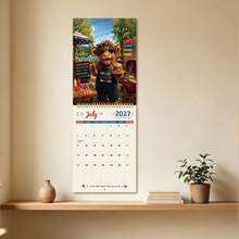 2027 Calendar Highland Cow Theme 12 Unique Exquisite Monthly Planner Schedule Display Board Home Indoor Decor Accessory Birthday Gift Christmas Gift New Year Gift - Multiple Styles - View 6