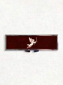 Red Vintage Angel Girl Birthday Pill Box, 7-Day Weekly Vitamin Dispenser, Also Suitable As Jewelry Box, Lightweight And Portable For Daily Medication And Travel, Designed For Women Who Value Health And Ritual, Perfect Birthday And Holiday Gift For Yourself Or Loved Ones, Adds Warmth And Healing To Daily Storage And Health Management With Vintage Angel Design And Practical Function - Multicolor - View 3