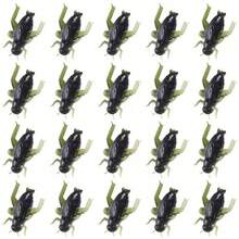 10/20/40pcs Cricket Lure Soft Bait 2.5cm 0.6g Insect Soft Bait Fishing Lure Supplies - Green - View 8