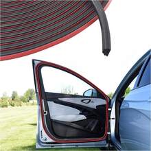 16.4Ft Automotive Weather Stripping,Upgrade Soundproofing Car Door Seal Strip With 3 Layer Structure,Universal Car Accessories Rubber Driver Door - Style TypeA - View 8