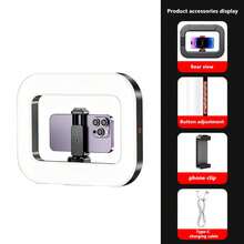 Portable Camera & Smartphone Stabilizer Kit With LED Ring Fill‑In Light, Built‑In 1500 MAh Battery, 3 Color‑Temperature Modes, For Smartphone Selfie, Live‑Streaming, Photography & Video Recording - Multicolor - View 12