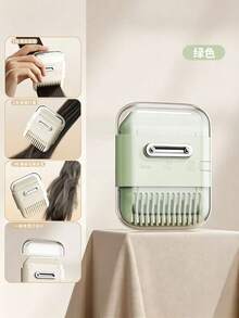 1 buah Sisir Pemangkas Rambut 3-in-1 Warna Acak, Alat Pemangkas Rambut Portabel yang Dapat Diatur, 3 Pengaturan Kecepatan, Sisir Pemangkas Volume Rambut Multifungsi, Cocok untuk Memotong Poni Sendiri, Memangkas Ujung Rambut Bercabang, di Rumah, Saat Bepergian, dan Penataan Rambut di Salon - A A - View 6