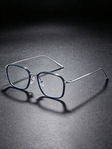Men's Ultra-Light Pure Titanium Alloy Eyeglass Frames, Suitable For Large Faces, Metal Titanium Frame, Large Frame Eyeglass Frame - A - View 7