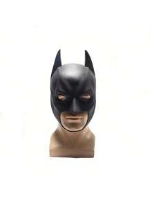 1pc Bat Hero Full Face PVC Cosplay Halloween Mask, Birthday Gift, Easter, Christmas Holiday Party Gift - Multicolor - View 4