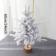 OBOVAY Mini Christmas Tree, Decorative Mini Artificial Christmas Tree With Lights, Snowflake Design, Suitable For Bedroom, Office, Small Space Desktop Decoration - Multicolor - View 11
