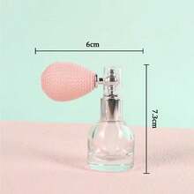15ml Refillable Balloon Airbag Glass Perfume Spray Bottle, Transparent Fine Mist Atomizer, Travel Christmas Gift And Stocking Stuffer For Women - Multicolor - View 3