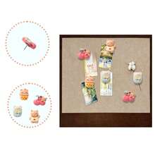 15/20/30pcs Cute Bear Push Pins, Decorative Bear Thumbtacks For Cork Board, Bulletin Board, Suitable For Home, School, Office Decoration, Random Styles - A - View 4