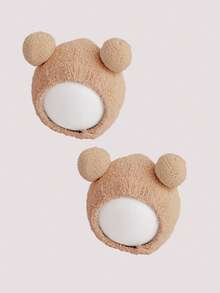 2pcs/1pc Baby Hat, Cute Children's Winter Baby Hat, Suitable For Boys And Girls, Autumn/Winter - Multicolor - View 7