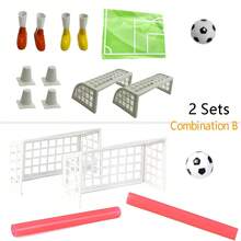 2 Sets 2-Player Finger Football Blowing Game - Family Interactive Desktop Sports Game, Desktop Football Accessories, Competitive Game, Relaxing Toy Gift, Suitable For Easter, Thanksgiving, Birthday Gifts [Random Color] - Multicolor - View 14