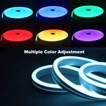 Acosh Neon USB LED Neon Light Strip 44-Key Remote Control, 5V RGB Flexible LED Rope Light, Suitable For Bedroom Room Decoration - RGB - View 11