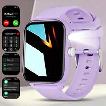 New Kids Smart Watch, 1.83-Inch Large HD Screen, Long Battery Life, Multiple Sports Modes, Wireless Calling, Music Control, Camera Remote Control, Weather Forecast, Message Notification, Best Gift For Children - View 10