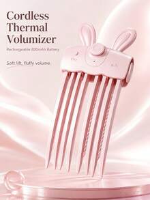 Wireless Charging Heated Hair Root Volumizing Clip, Hair Root Fluffing Tool For Fine Flat Hair, High Cranial Top Styling Clip, Upgraded Wireless Electric Hair Clip With Extended And Thickened Design For Voluminous Hair - Multicolor - View 8