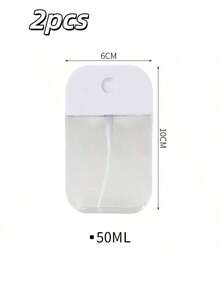 1個 38ml/50ml 卡片式噴霧瓶，小型酒精洗手液噴霧瓶，香水瓶，化妝水瓶，蚊香噴霧瓶，便攜式香水噴霧瓶，超細霧臉部噴霧瓶，噴霧瓶，小型酒精噴霧瓶 - 無色 - 查看 12