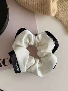 3/1 Pieces Simple Elegant Scrunchie High-End Hair Accessories Hair Tie - Multicolor - View 8