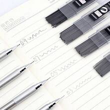 60支/盒 高容量 2B 自動鉛筆芯 0.3/0.5/0.7/0.9mm 順滑書寫 耐折斷 適合素描繪圖 日常書寫 辦公用品 開學季 - A - 查看 6
