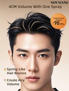 MOFAJANG 120ml Hair Volumizing Styling Spray, Hair Gel Spray, Premium Fragrance, Lift Hair Roots, Create Lightweight Voluminous Look And High Crown, Long-Lasting Styling Base, Lightweight And Non-Sticky - Pink - View 8