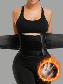 Plus Size Women's Tummy Control Waist Cincher, Adjustable Shoulder Strap Waist Trainer, Waist Shaping Corset - Multicolor - View 4