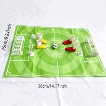 2 Sets 2-Player Finger Football Blowing Game - Family Interactive Desktop Sports Game, Desktop Football Accessories, Competitive Game, Relaxing Toy Gift, Suitable For Easter, Thanksgiving, Birthday Gifts [Random Color] - Multicolor - View 5