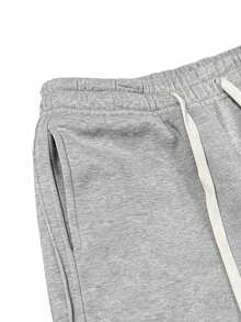 Hidkat Women's Thin Fleece Drawstring Pocket Solid Color Sweatpants For Autumn/Winter, Sports, Casual, Fitness, Running - Grey - View 5
