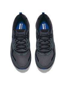 Skechers Men's 2026 New GO RUN CONSISTENT Lightweight Breathable Mesh Cushioning Running Shoes 220034-CCBL - Grey - View 5