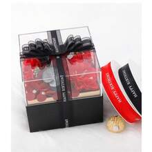 Happy Birthday Chiffon Ribbon~Bowknot Ribbon Packaging Bouquet Clothing Cake Gift Box Ribbon - Multicolor - View 3