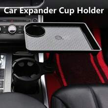 1pc Car Tray/Cup Holder, Car Center Console Armrest Cup Holder, Car Storage Rack, Phone Holder, Car Accessories - Vehicle Pallet - View 8