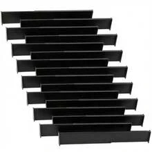 4/8/10/12/16pcs Adjustable Drawer Dividers, Free Combination Storage Baffles, Suitable For Kitchen, Bathroom, Desk And More - View 7