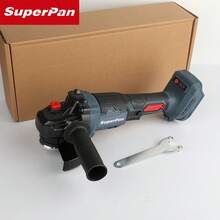 SuperPan 660W High Power Rechargeable Brushless Angle Grinder, Cutting, Grinding, Rust Removal, Polishing Multi-Purpose Handheld Lithium Battery Angle Grinder For Home Decor And Construction Site (Bare Tool - Battery Not Included) - Blue - View 7